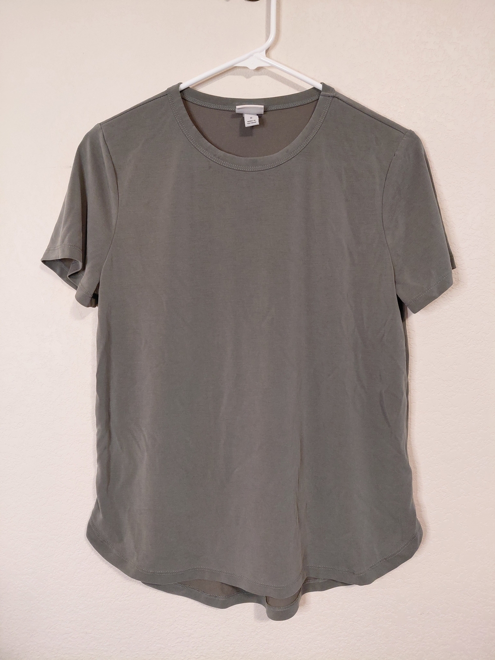 a new day Olive Green Crew Neck Short Sleeve Tee